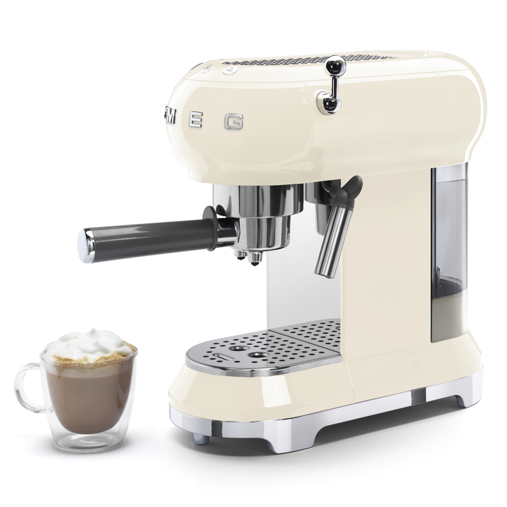 Espresso Manüel Kahve Makinesi 50's Style ECF01CREU