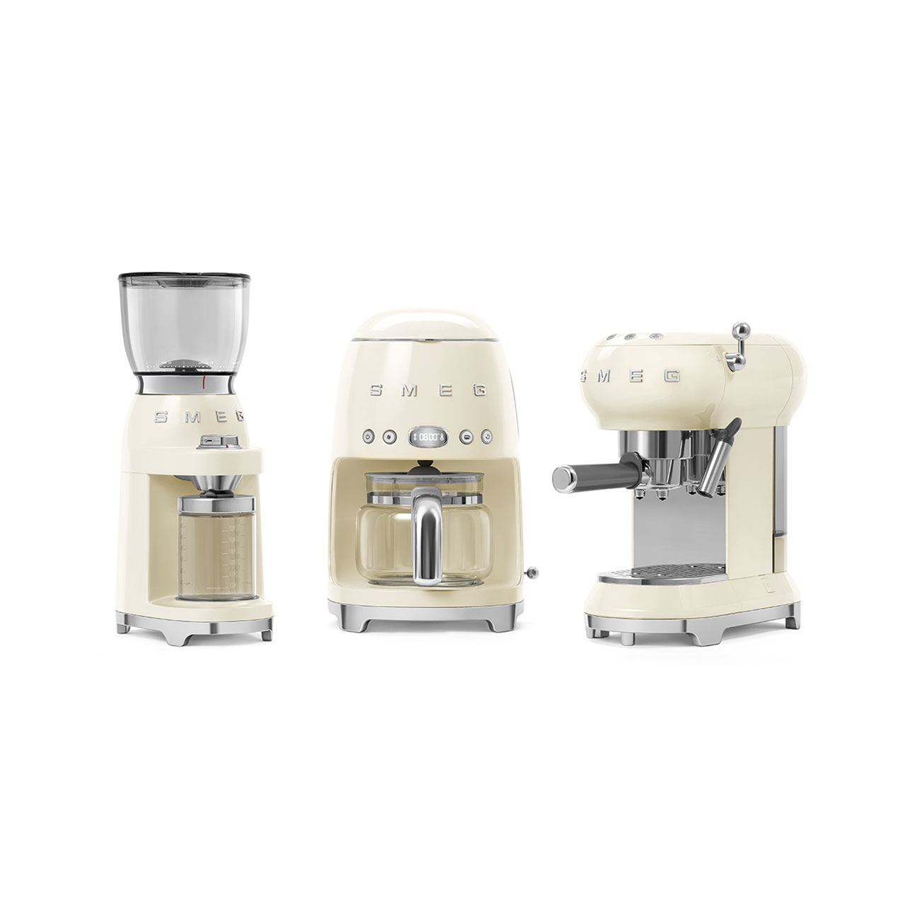 Espresso Manüel Kahve Makinesi 50's Style ECF01CREU